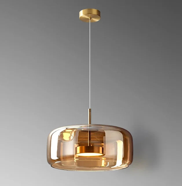 Glass Dome Chandelier By AstraLume, A Modern Ceiling Light For Hallways, Living Rooms, And Dining Areas