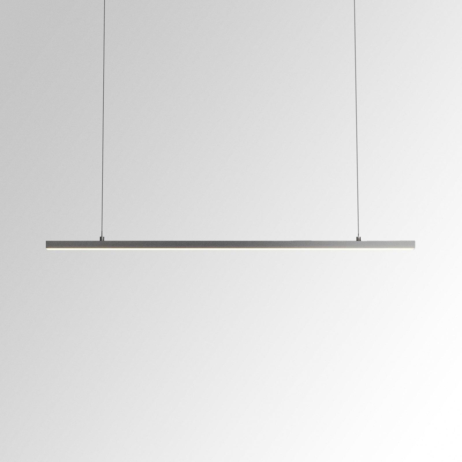 LumaLine Linear Bar Chandelier By Nova Interiors For Modern Spaces With Clean Lines And Soft Radiance