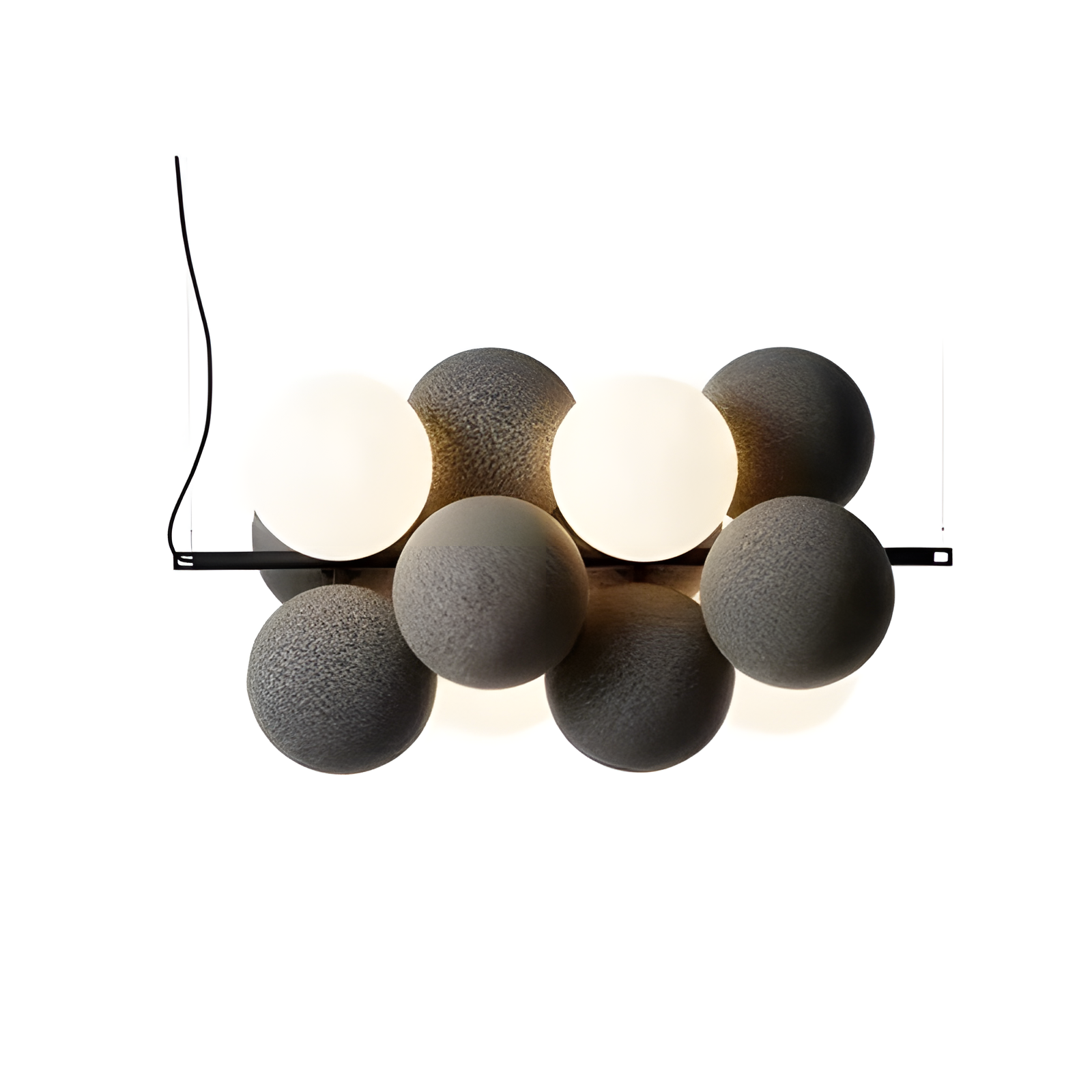 Aurela Geometric Orb Chandelier For Modern Interiors And Architectural Ambient Glow